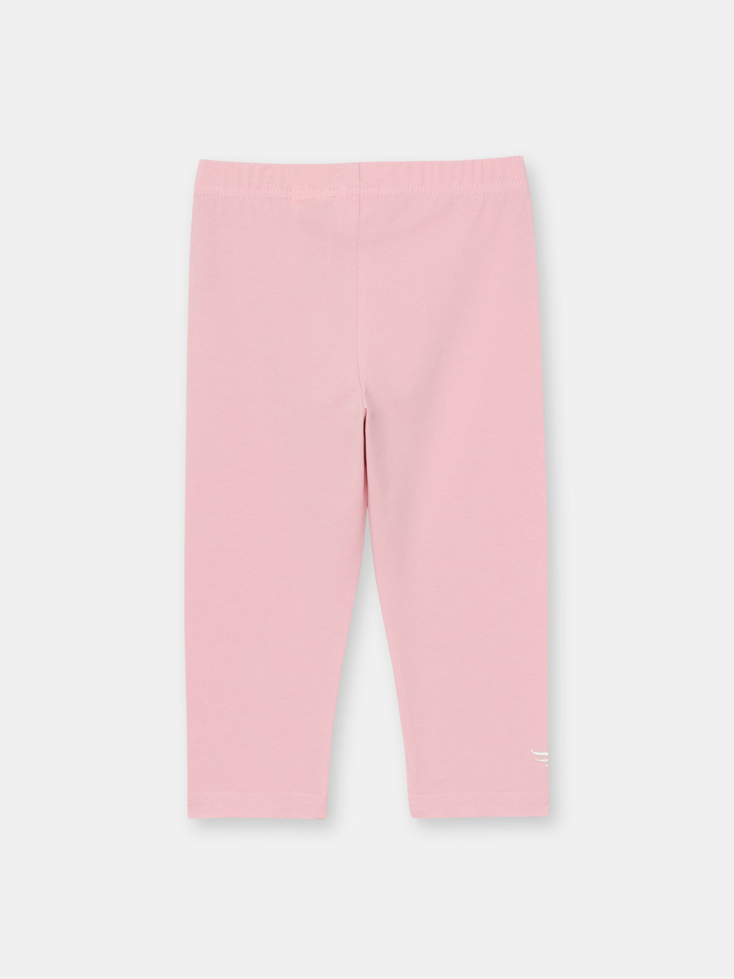 Cherubino Back-to-School Pastel Pink Leggings for Girls - Perfect for Kindergarten, Daycare & Everyday Play