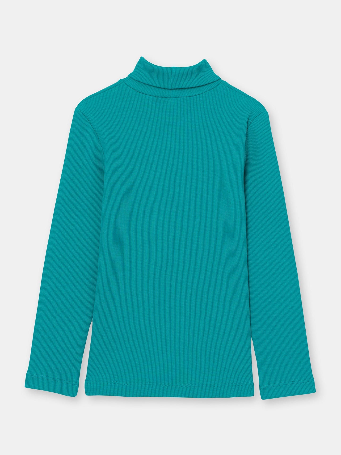 Boys Green Turtleneck with Kung Fu Kid Print