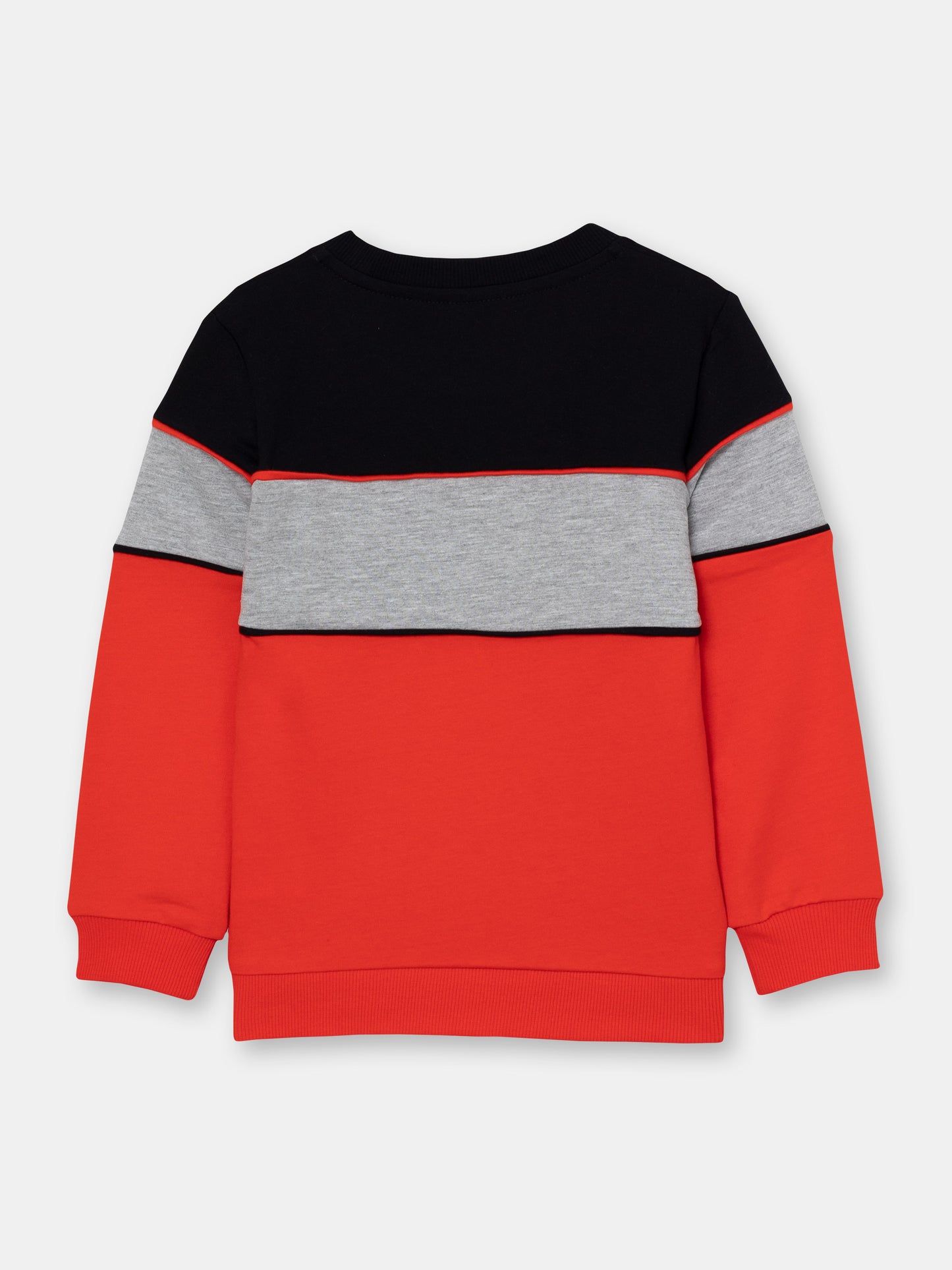 Boys Black Sweatshirt with Dragon Print