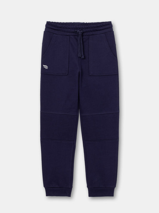 Reinforced Ninja Knees Jogger Sweatpants - Dark Blue